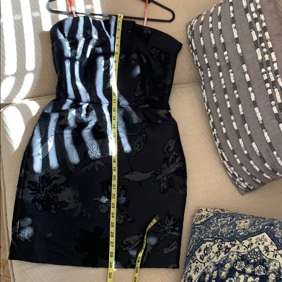 MoNique Lhuillier size 2 ELEGANT BLACK holiday DRESS - Picture 12 of 14